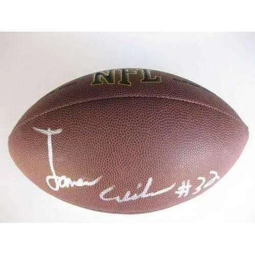 James Wilder Jr, BCS National Champion Florida State Seminoles, FSU, Signed, Autographed, NFL Football, a Coa With the Proof Photo of James Signing the Football Will Be Included