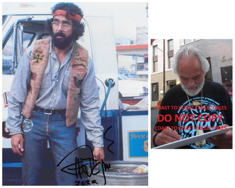 Tommy Chong signed Cheech & Chong 8x10 photo COA proof autographed STAR.