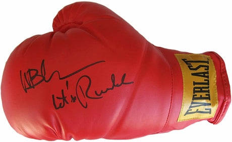 Michael Buffer Ring Announcer signed autographed Boxing Glove exact proof Beckett COA.