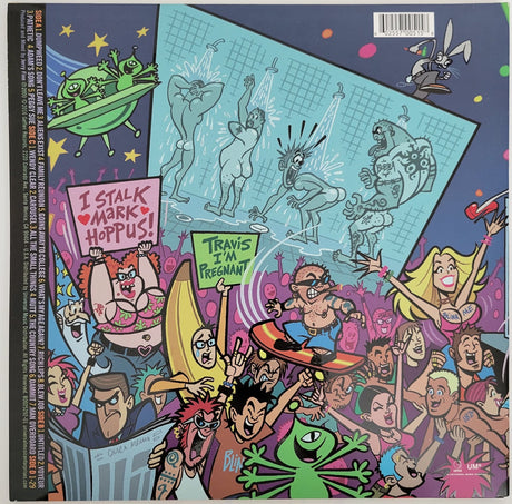 Mark Hoppus Tom Delonge signed Blink 182 album The Enema Strikes Back COA proof STAR autographed