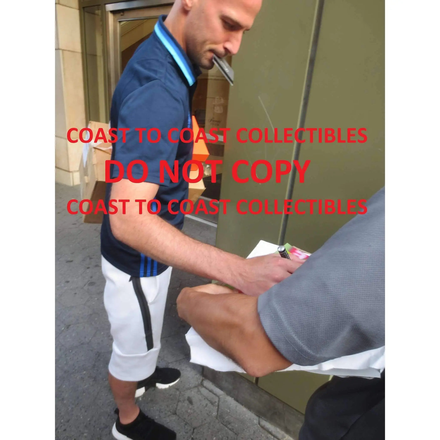 Laurent Ciman, Montreal Impact, Belgium, Signed, Autographed, 8x10 Photo, a Coa with the Proof Photo of Laurent Signing the Ball Will Be Included.