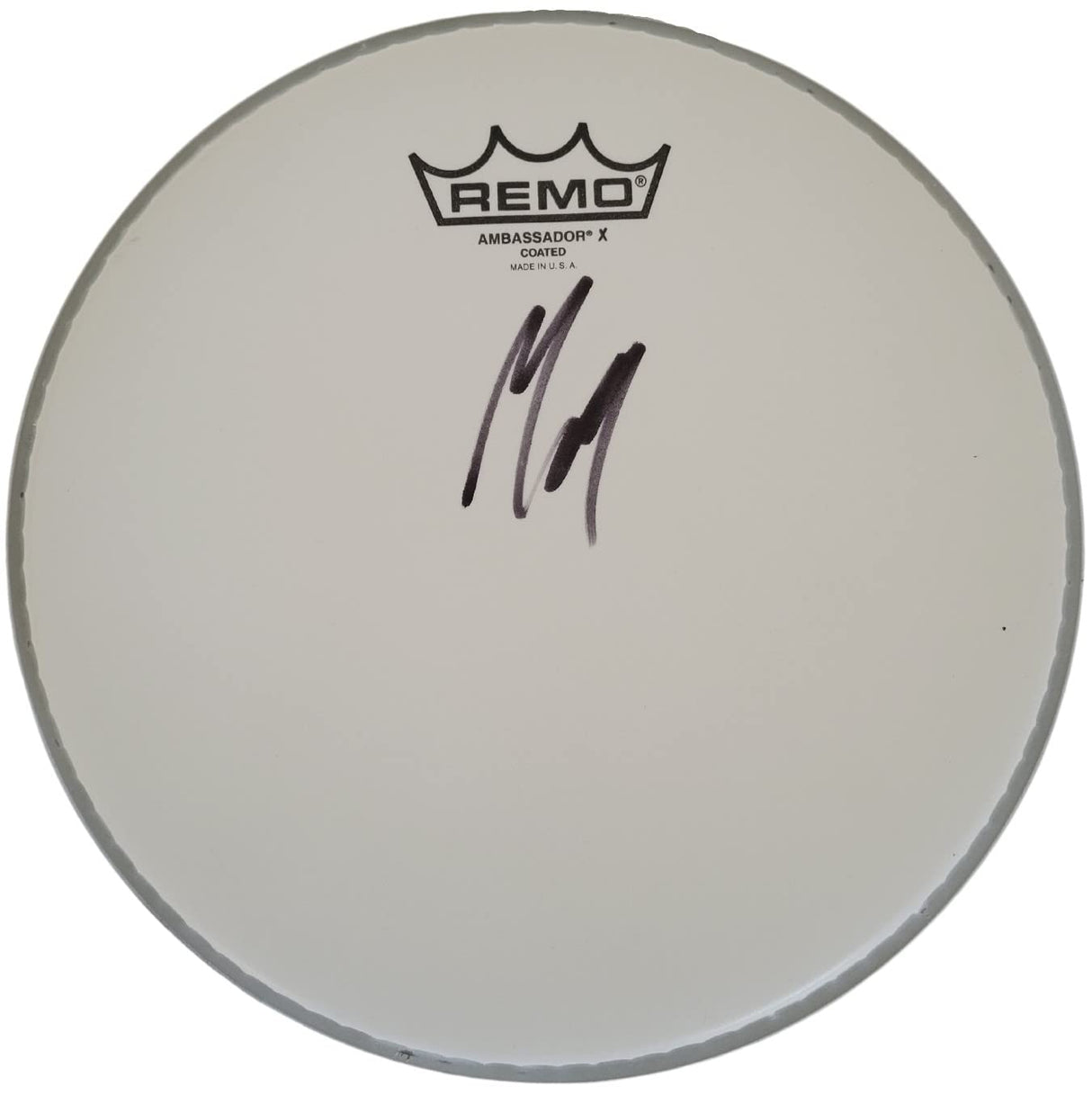 Matt Cameron Pearl Jam Soundgarden Drummer signed Drumhead COA proof autographed STAR