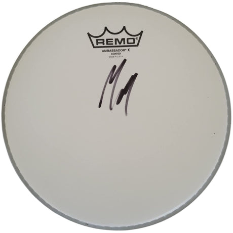 Matt Cameron Pearl Jam Soundgarden Drummer signed Drumhead COA proof autographed STAR