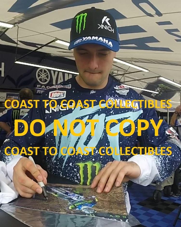 Cooper Webb Supercross, Motocross signed, autographed 8x10 photo - COA and proof photo included