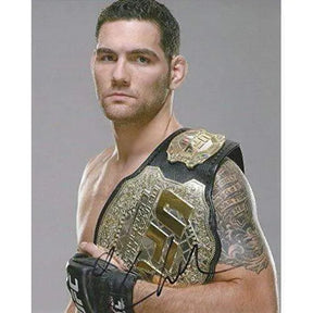 Chris Weidman, MMA, UFC, Signed, Autogrpahed, 8x10 Photo, a COA with the Proof Photo of Chris Signing Will Be Included