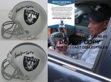 Willie Brown signed autographed Oakland Raiders mini football helmet proof Beckett COA