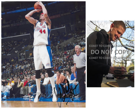Cherokee Parks signed Los Angeles Clippers basketball 8x10 Photo COA proof autographed.