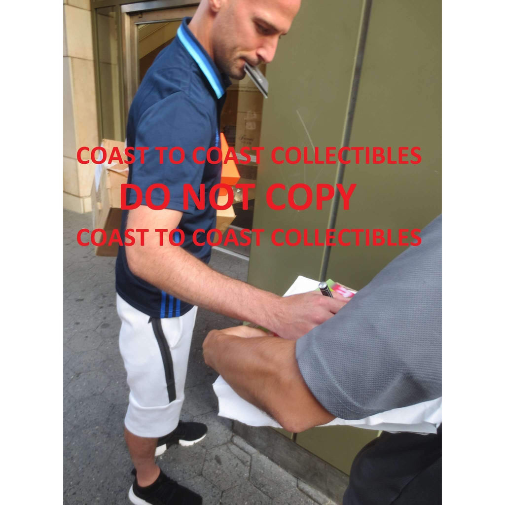 Laurent Ciman, Montreal Impact, Belgium, Signed, Autographed, 8x10 Photo, a Coa with the Proof Photo of Laurent Signing the Ball Will Be Included