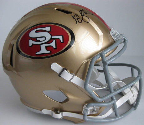 Kyle Shanahan San Francisco 49ers signed, autographed full size helmet,exact proof COA