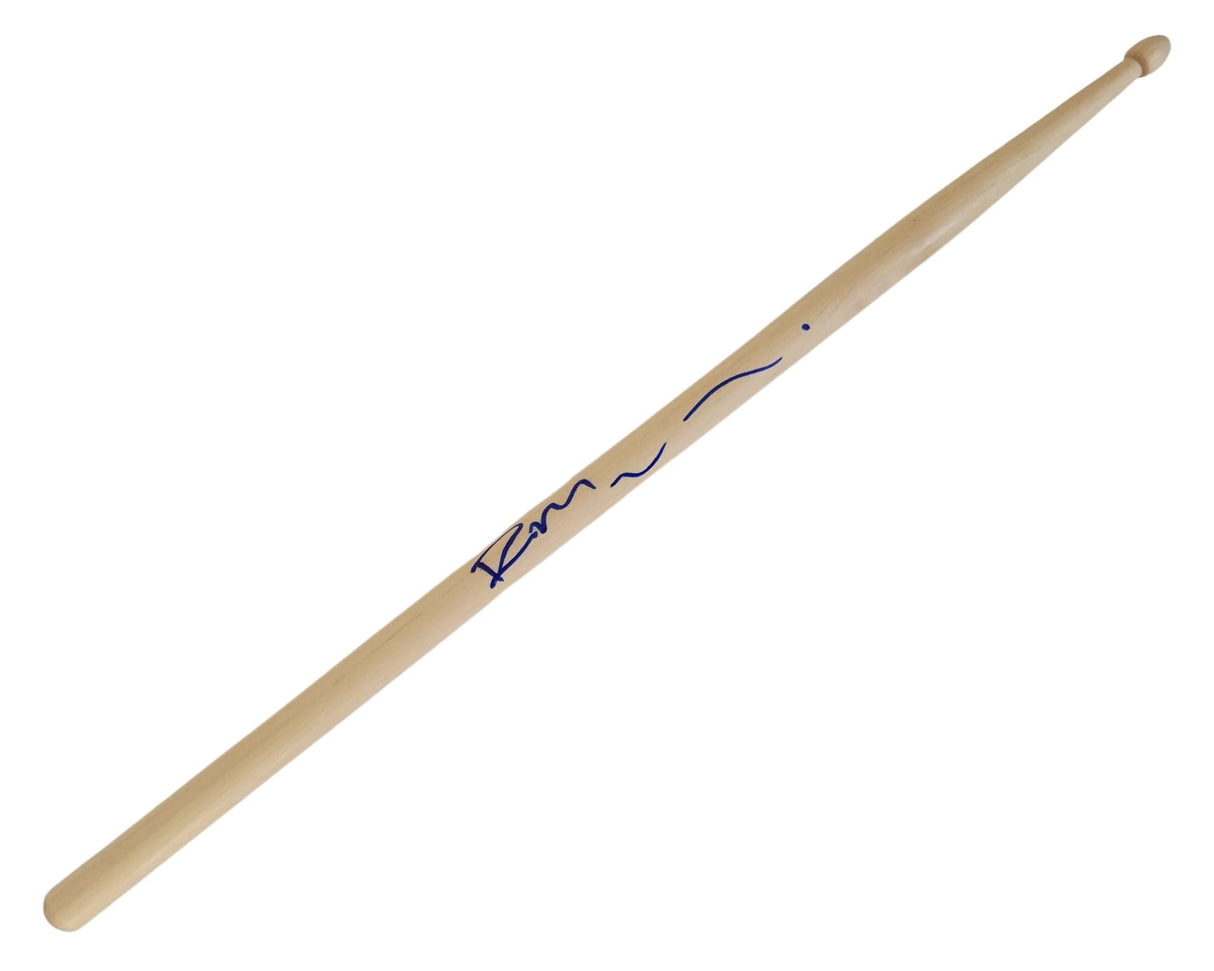 Roger Taylor Duran Duran drummer signed Drumstick COA exact proof autographed STAR