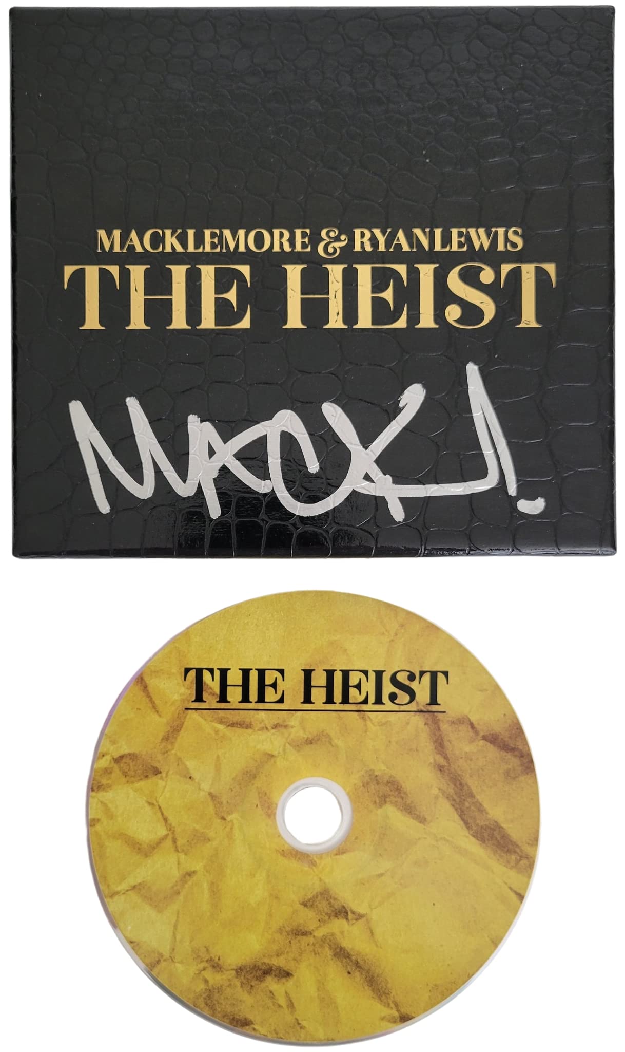 Macklemore signed The Heist album deluxe CD box set COA exact proof autographed STAR