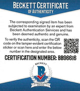 Stephen Jackson signed San Antonio Spurs basketball 8x10 photo proof Beckett COA