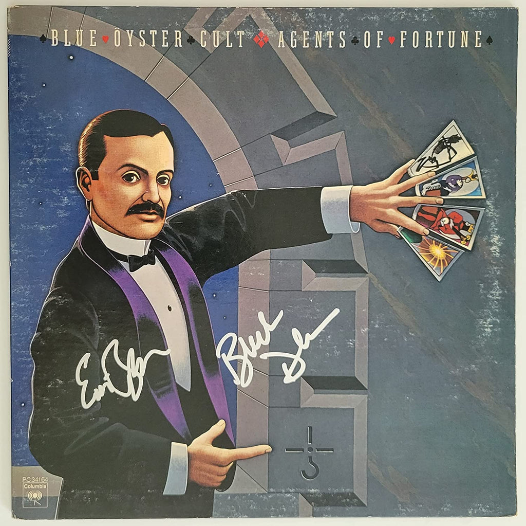 Buck Dharma Eric Bloom signed Blue Oyster Cult album COA exact proof,autographed autographed STAR