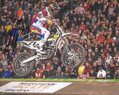 Jason Anderson, Supercross, Motocross, Signed, Autographed, 8X10 Photo, a COA with the Proof Photo Will Be Included=