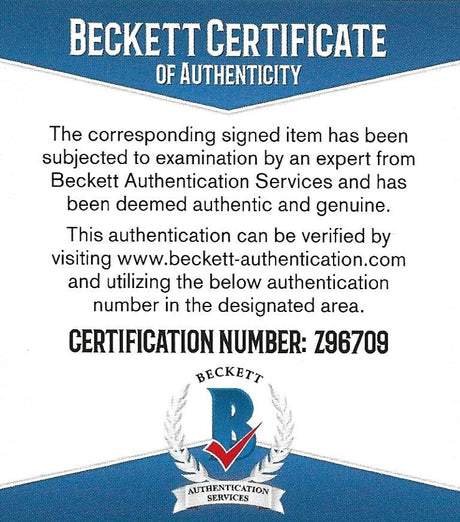 Willie Roaf New Orleans Saints Signed Football Proof Beckett COA Autographed