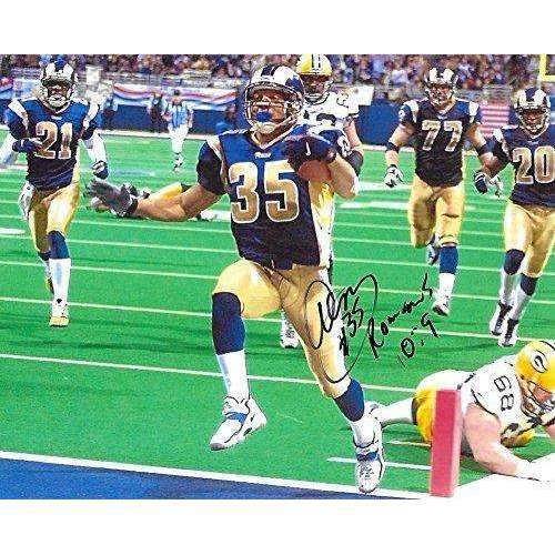 Aeneas Williams, St. Louis Rams signed, autographed 8X10 Photo - Proof photo and COA