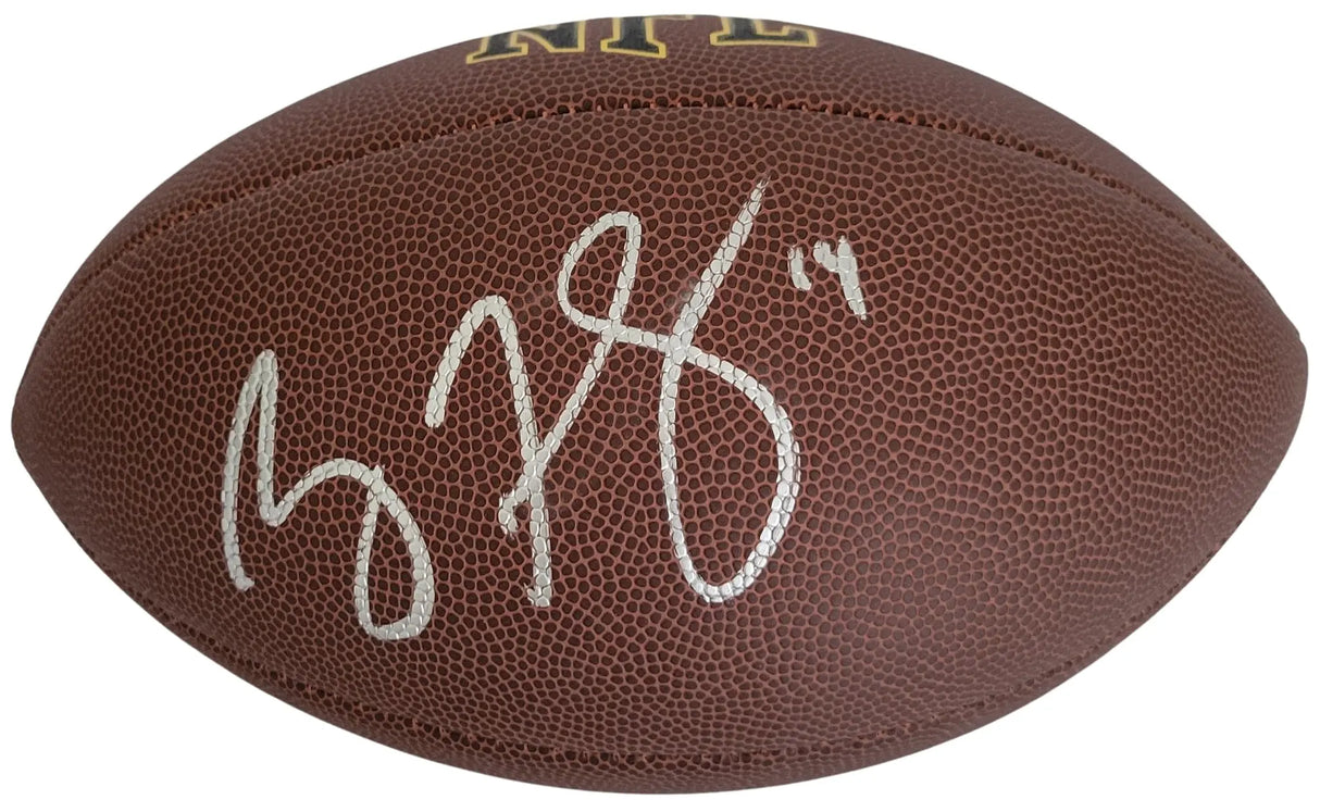 Ryan Fitzpatrick Signed Football Proof COA Autographed Bills Jets Buccaneers