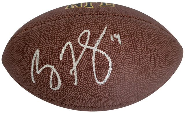 Ryan Fitzpatrick Signed Football Proof COA Autographed Bills Jets Buccaneers