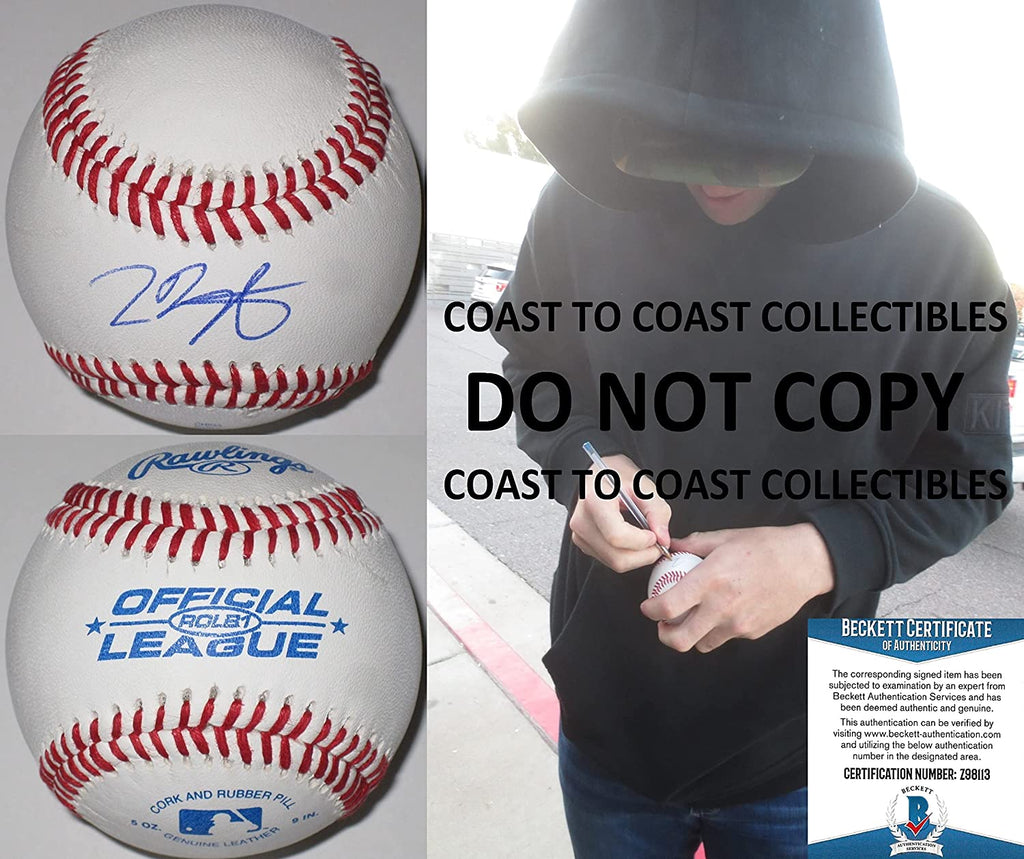 Joey Bart San Francisco Giants signed autographed baseball proof Beckett COA