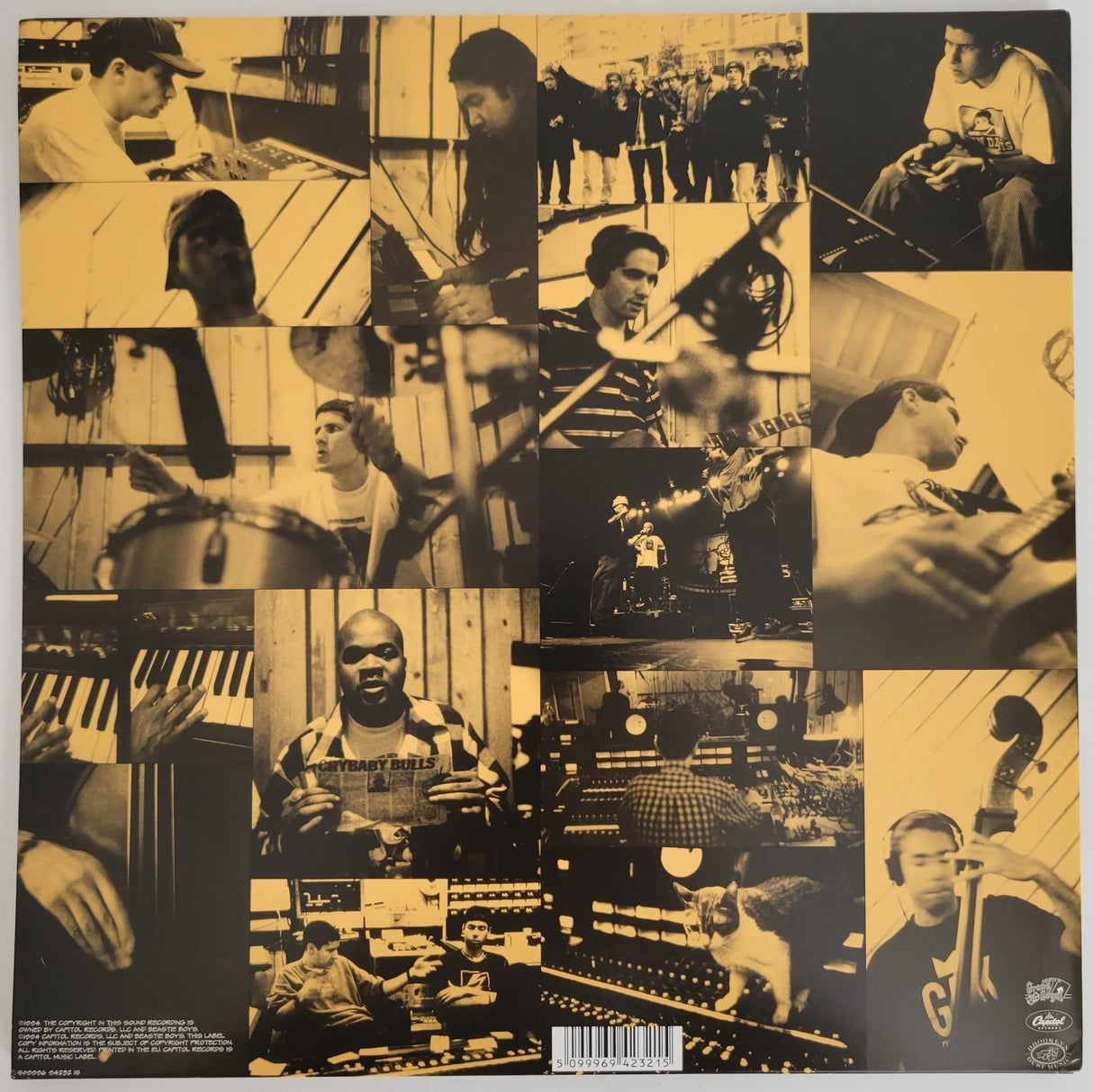 Mike Diamond signed Beastie Boys Licensed To Ill album vinyl Proof COA autographed