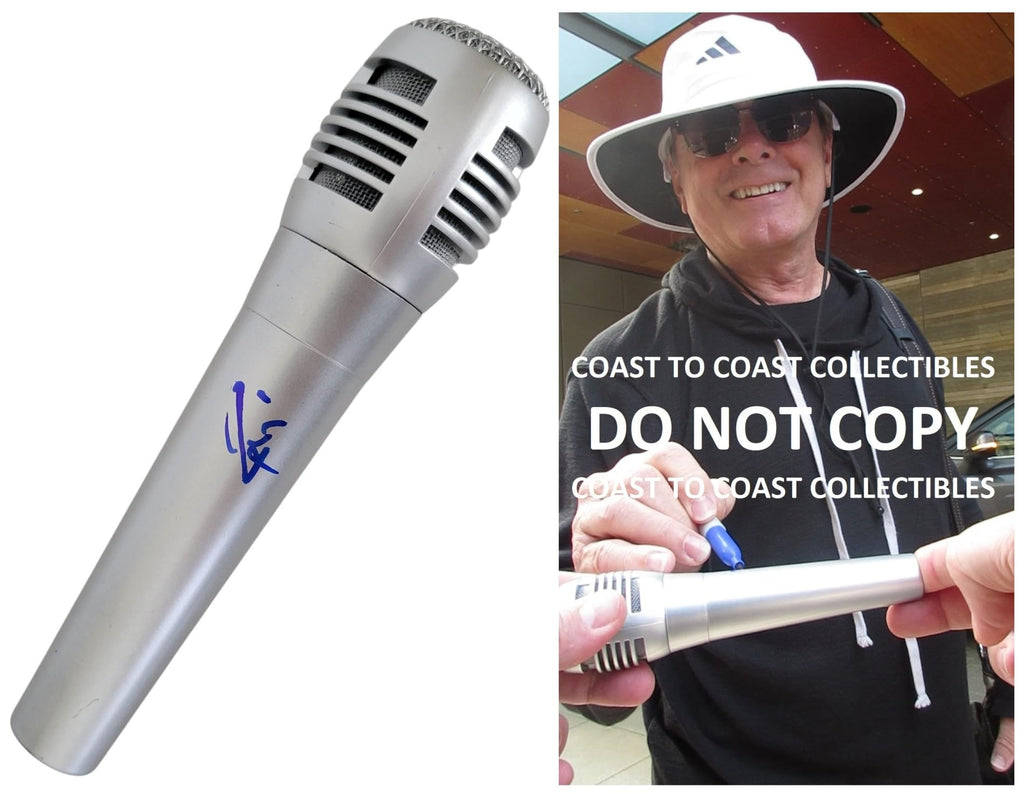 Robin Zander Cheap Trick signed microphone autographed mic COA exact proof star