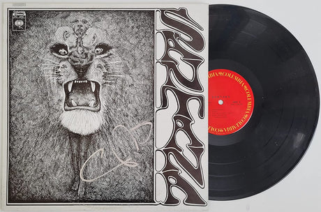 Carlos Santana signed Santana album COA exact proof autographed Vinyl star