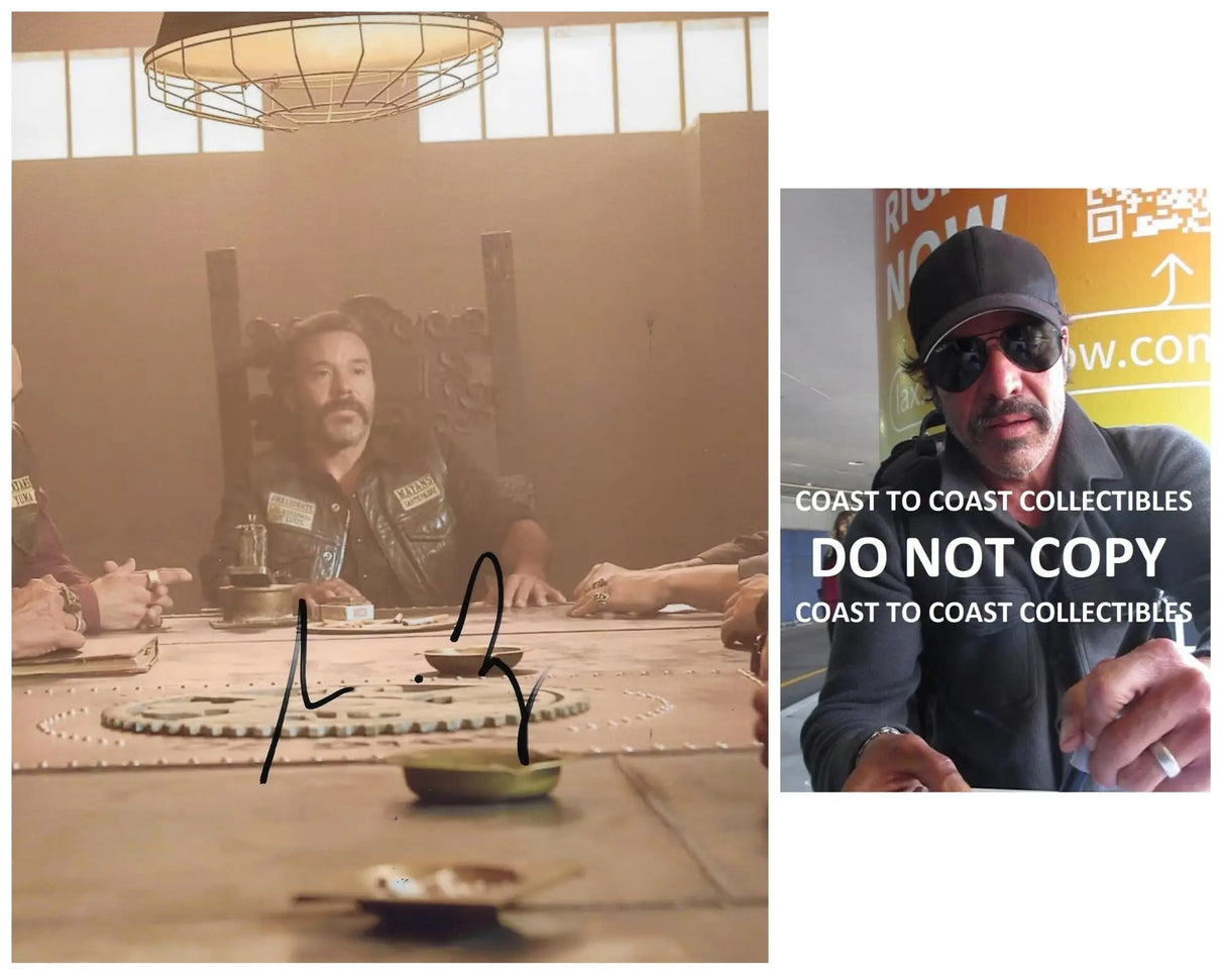 Michael Irby signed Obispo Bishop Losa Mayans MC 8x10 photo COA proof autograph STAR