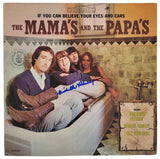Michelle Phillips Signed Mamas and the Papas Album COA Proof Autographed Vinyl STAR VERY RARE