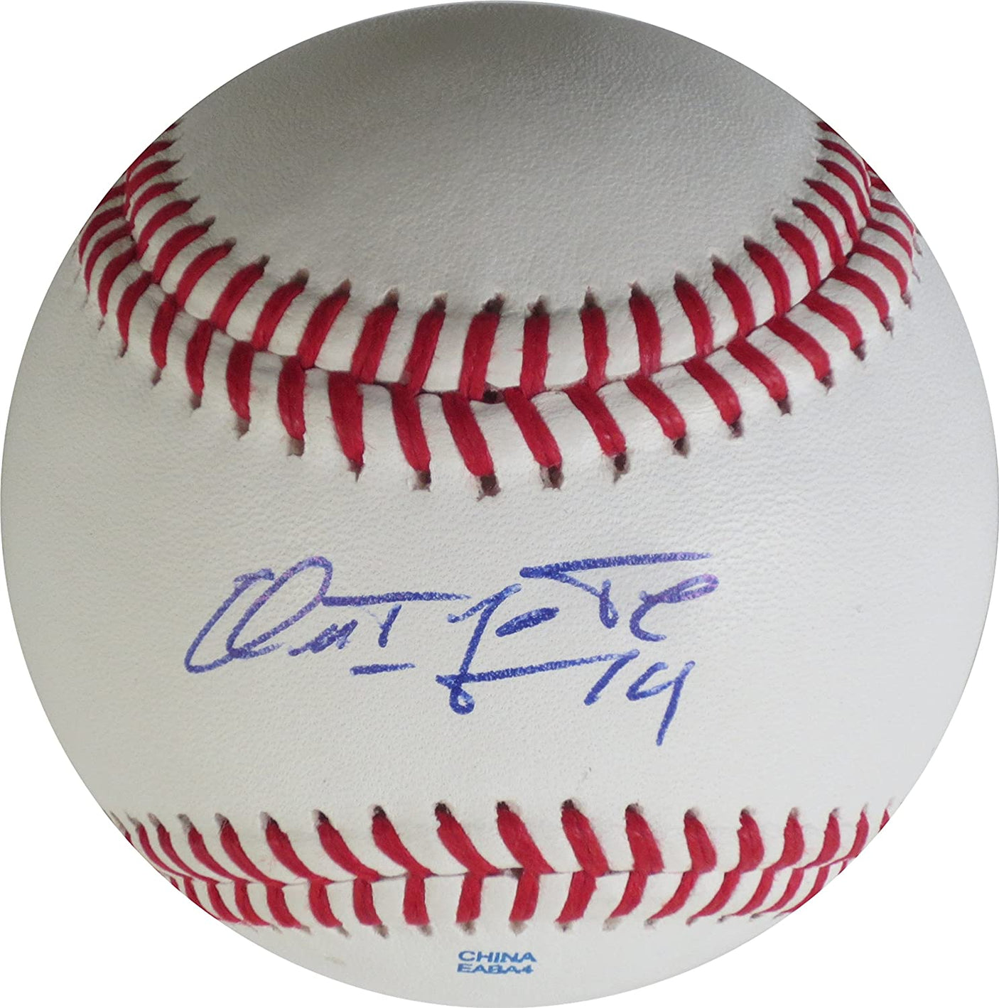 Omar Infante Kansas City Royals Braves Tigers signed autographed baseball proof