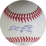 Omar Infante Kansas City Royals Braves Tigers signed autographed baseball proof
