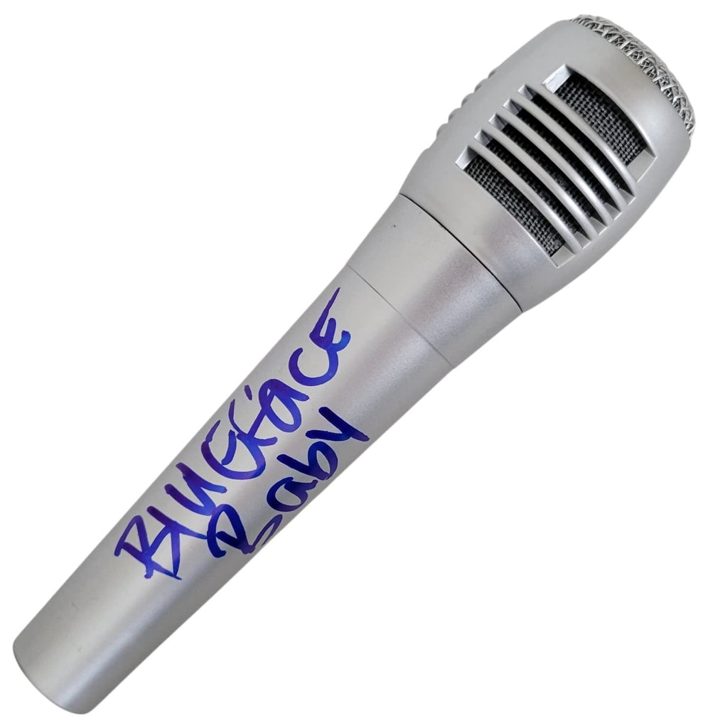 Blueface hip hop rapper signed Microphone COA exact proof autographed Mic STAR