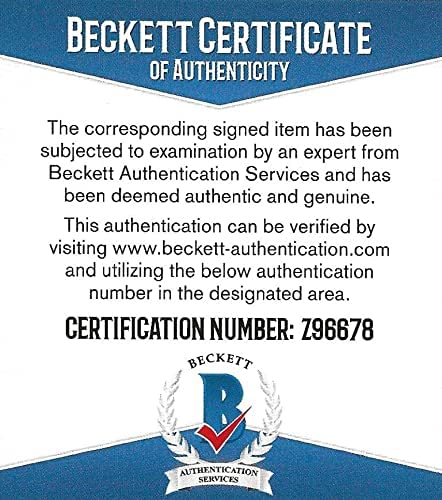 Steve Largent Seattle Seahawks Tulsa Golden Hurricane signed football proof Beckett COA autograph