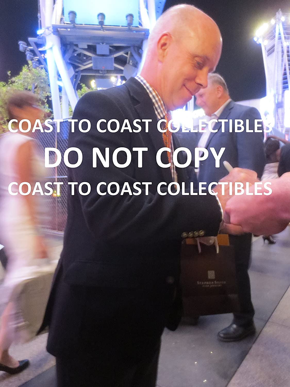 Scott Hamilton USA gold Olymic figure skater signed 8x10 photo proof COA