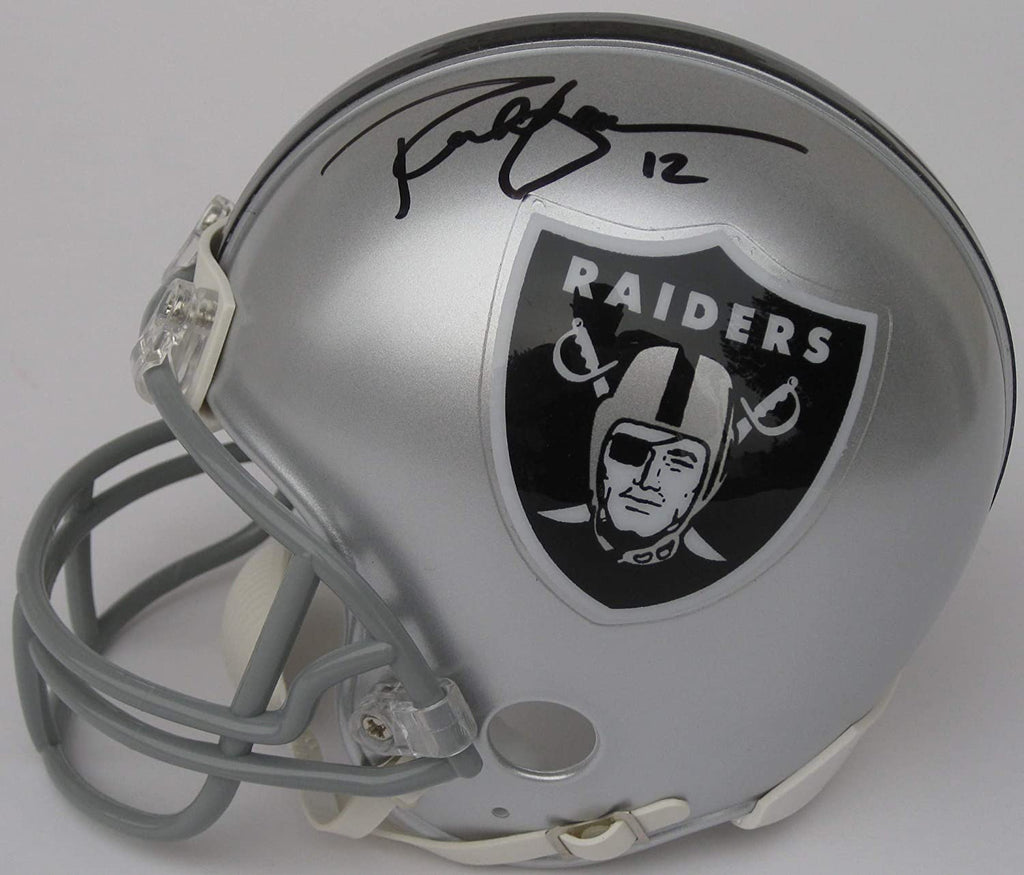 Rich Gannon signed autographed Oakland Raiders mini football helmet Proof Beckett COA