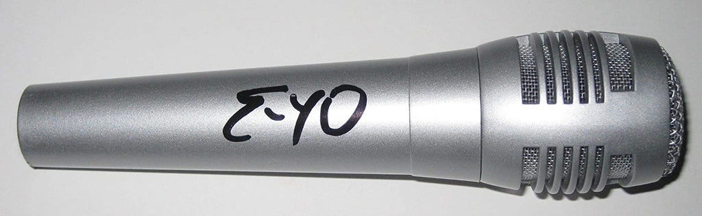 Rapper E40 signed microphone The Click exact Proof Beckett COA autographed mic STAR