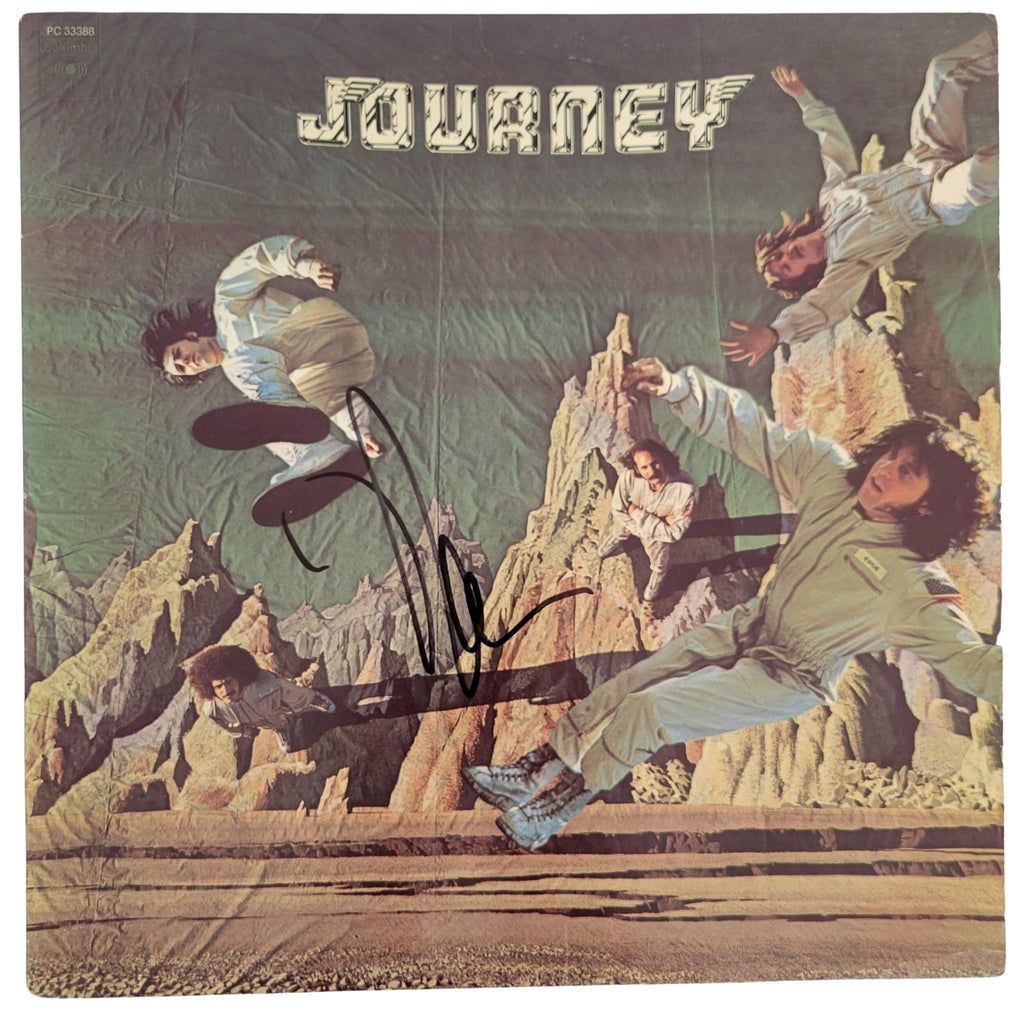 Neal Schon Signed Journey Album COA proof Autographed Vinyl Record
