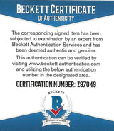 Luc Robitaille signed LA Kings logo Hockey Puck proof Beckett COA