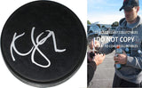 Michal Handzus Sharks,Blackhawks,Kings signed,autographed Hockey Puck, COA proof