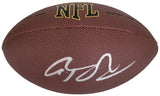 Shaquille Leonard Indianapolis Colts signed NFL football proof COA autographed