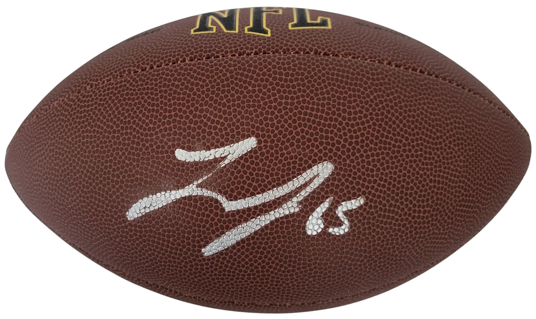 Lane Johnson Signed Football Proof COA Autographed Philadelphia Eagles Oklahoma