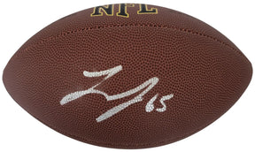Lane Johnson Signed Football Proof COA Autographed Philadelphia Eagles Oklahoma