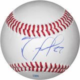 Renato Nunez Baltimore Orioles A's Rangers signed autographed baseball COA proof