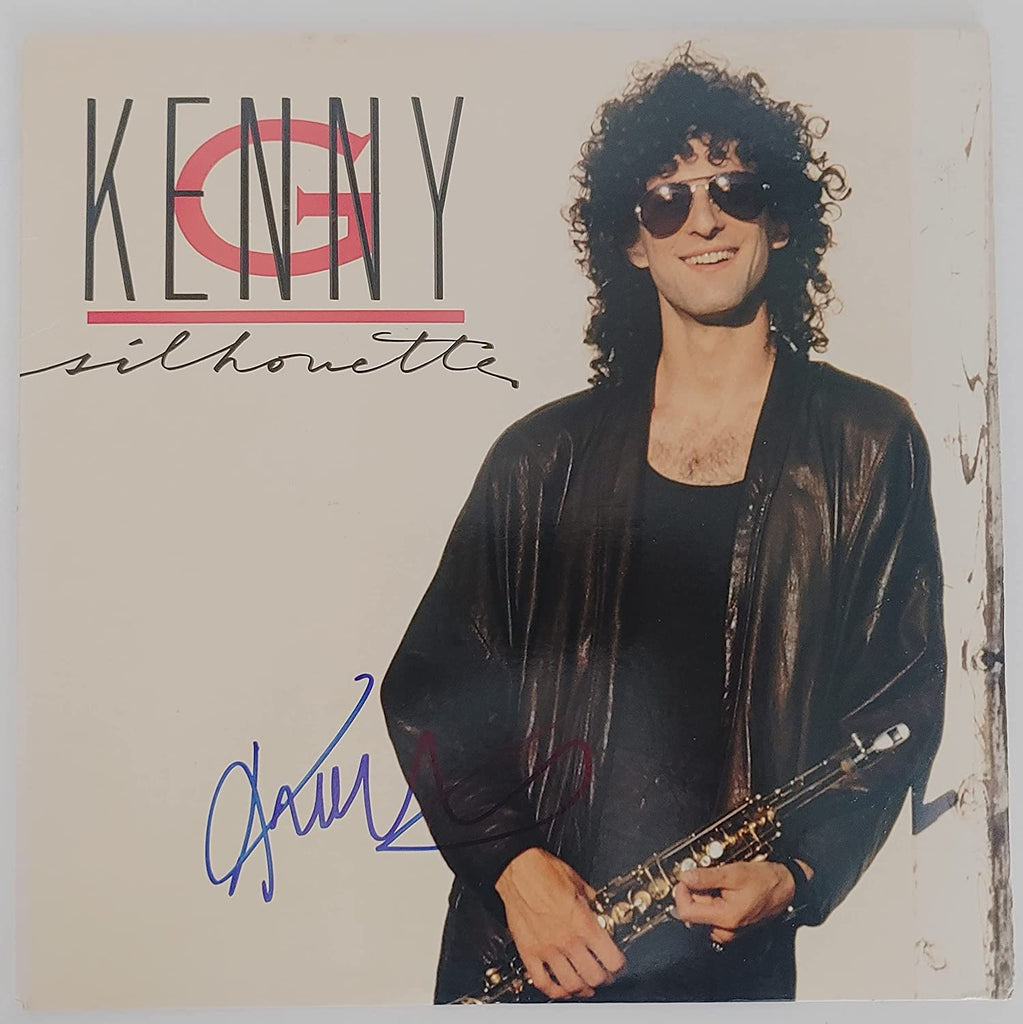 Kenny G Saxophonist signed autographed Silhouette album vinyl proof Beckett COA STAR