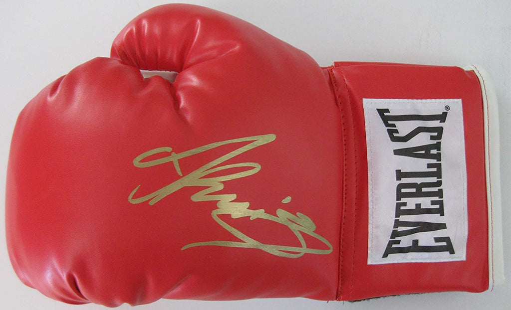 Andy Ruiz Jr Boxing Champion signed autographed boxing glove proof Beckett COA