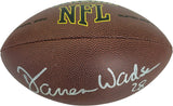 Darren Woodson Cowboys ASU signed NFL football proof Beckett COA autographed