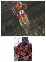 Cooper Webb Signed 8x10 Photo COA Proof Autographed, Supercross Motocross