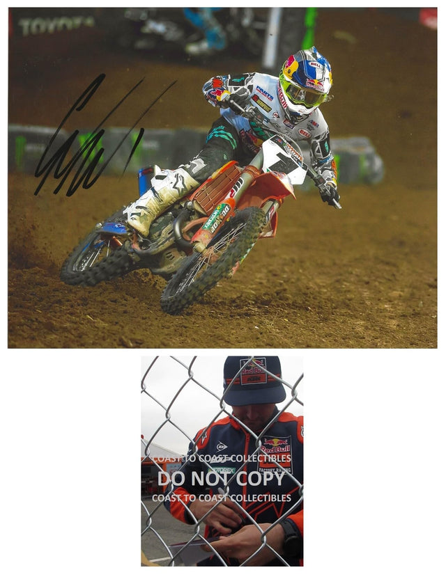 Cooper Webb Signed 8x10 Photo COA Proof Autographed, Supercross, Motocross