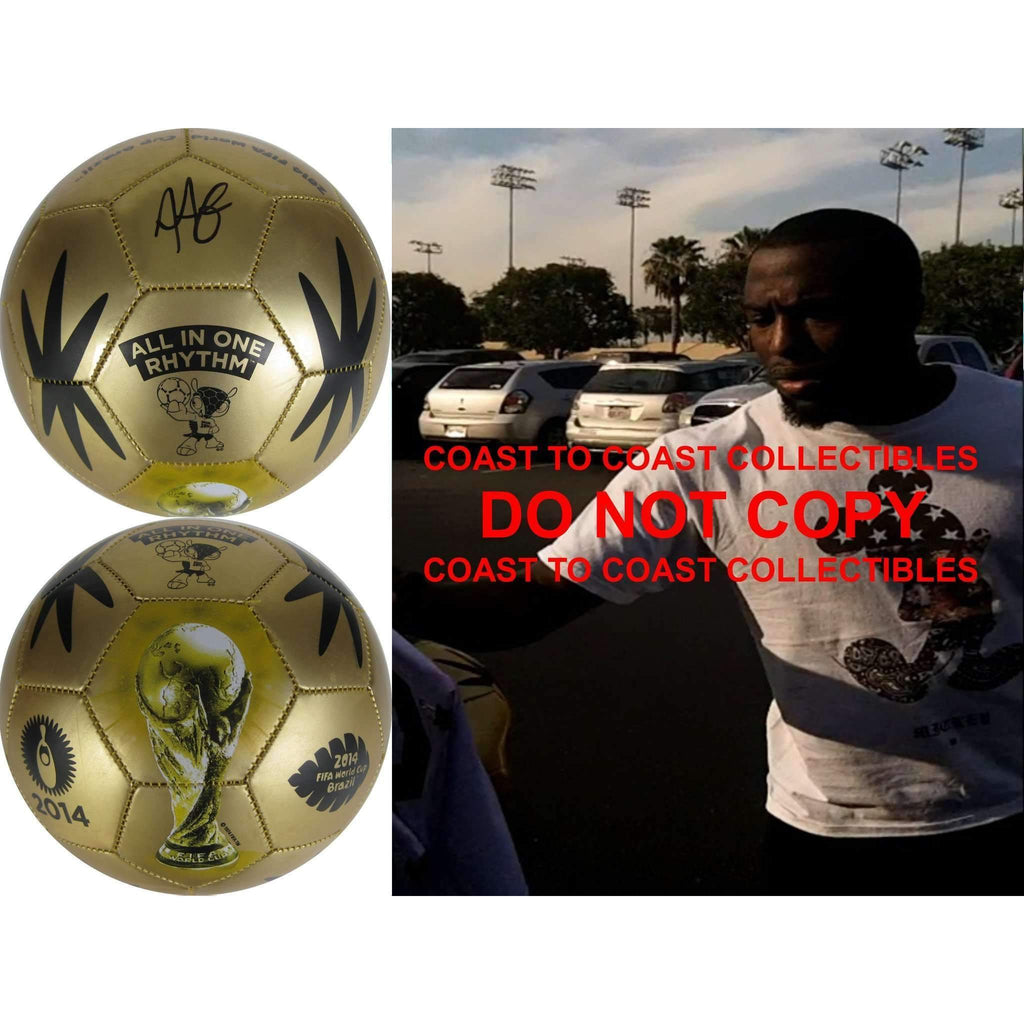 Jozy Altidore, Usa Mens Soccer Team, Fifa World Cup, Toronto Fc, Signed, Autographed, Logo Soccer Ball, a COA with the Proof Photo of Jozy Signing the Ball Will Be Included