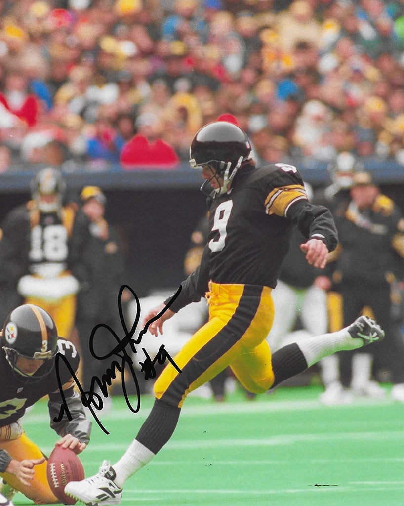 Norm Johnson Pittsburgh Steelers signed 8x10 photo proof COA