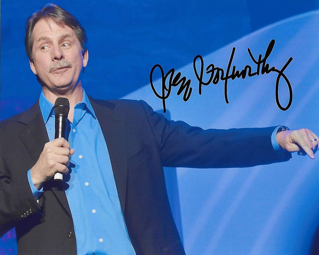 Jeff Foxworthy comedian signed,autographed,8x10 photo. proof COA STAR